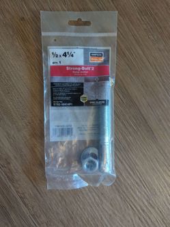 Simpson Strong-Tie Strong-Bolt 2 Wedge Anchor, model STB2-50414P1.