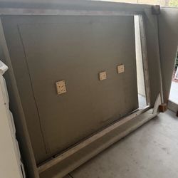 Upholstered Bed Frame – Headboard & Matress