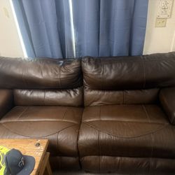 True Leather Couch