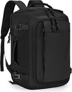 Large Black Travel Backpack