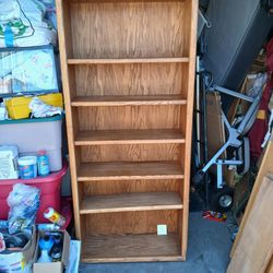 Vintage Oak Bookcase