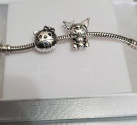 Hello Kitty And Kuromi Charm