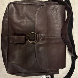 Leather Laptop Case Brief Case