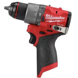 Milwaukee M12 FUEL 12V Lithium-Ion Brushless Cordless 1/2 in. Hammer Drill (Tool-Only)