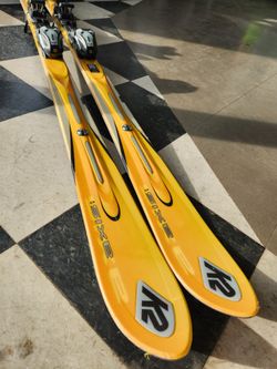 K2 AXIS XT 177-181 cm. MarKer Titanium 1300 Bindings. All Mtn ski. Mint  Condition! Unisex