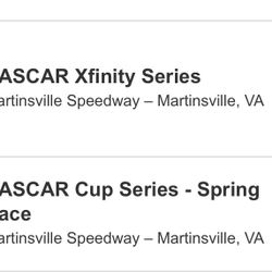 Martinsville VA Race Tickets And Xfinity Tickets