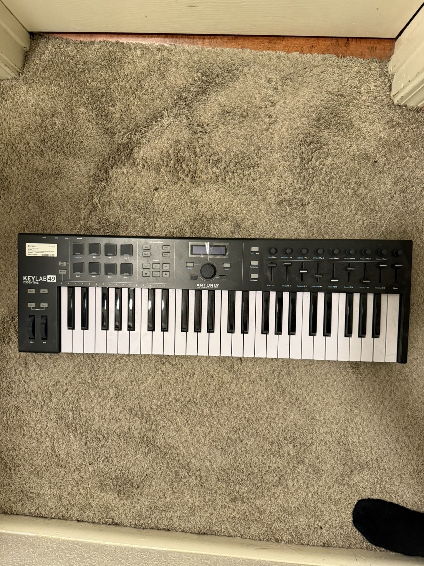 ARTURIA USED 49 KEYS ESSENTIAL KEYBOARD CONTROLLER