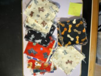 Quilting Squares 70 Pieces Dog And Some Cat Themed