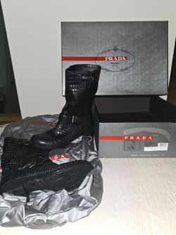 Authentic Prada boots size 7