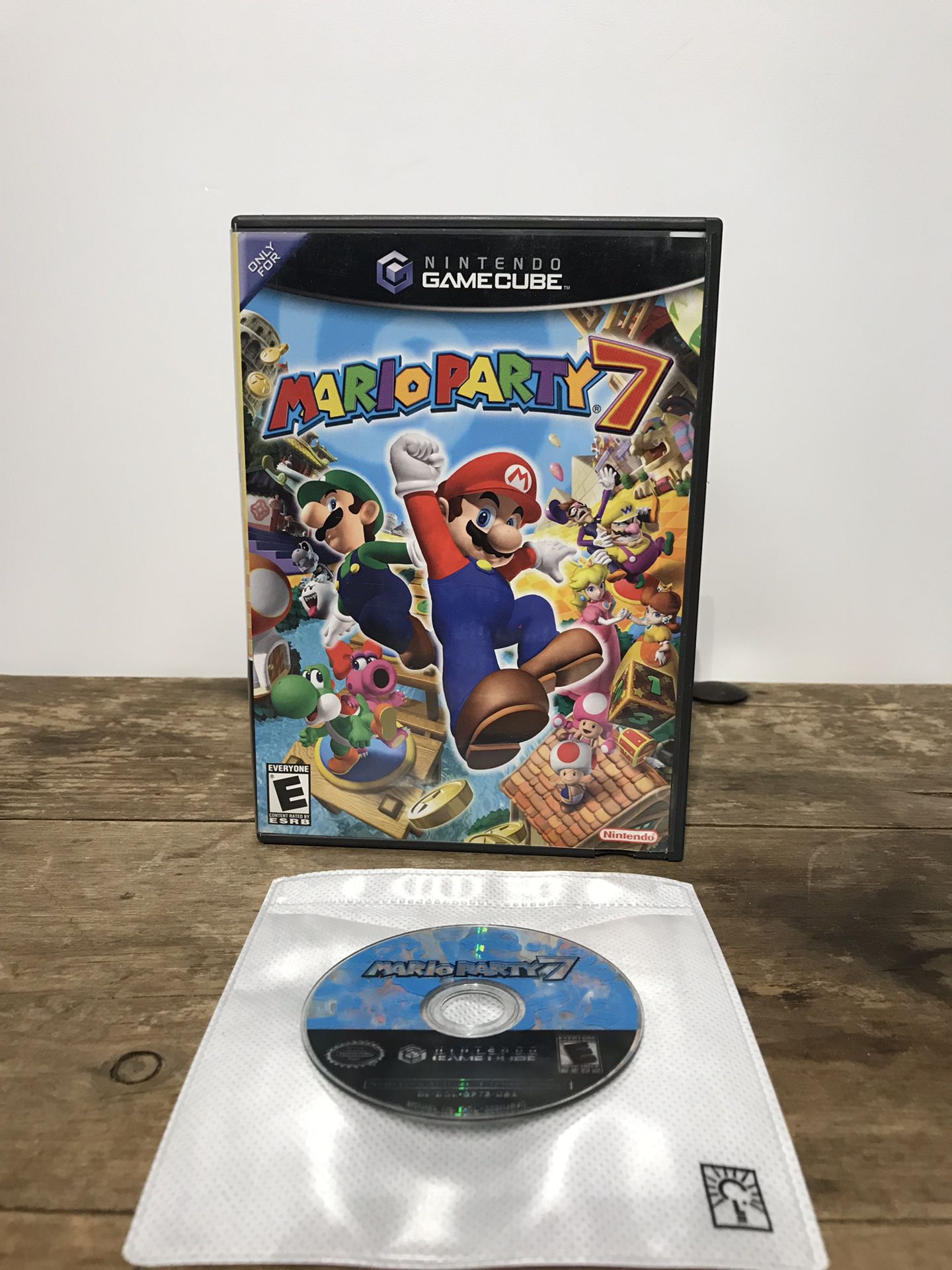 Mario Party 7 For Nintendo Gamecube, Cleaned tested and Works great 🕹❄️🎮