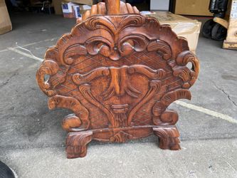 Flower Basket Or Magazine Wooden