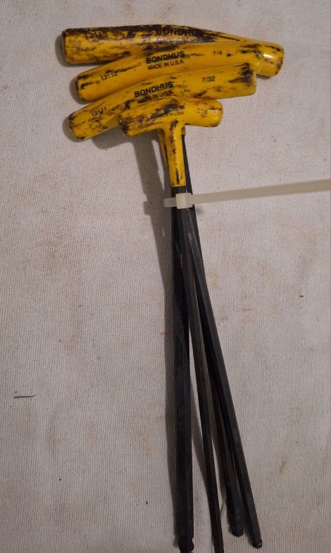 Bondhus SAE T Handle Hex Wrenches