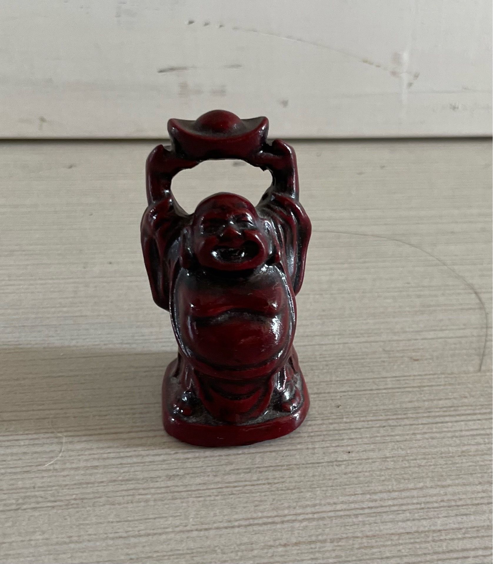 Mini red Buddha