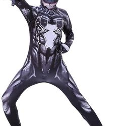 Boys Venom Full Body Suit for Halloween Costume