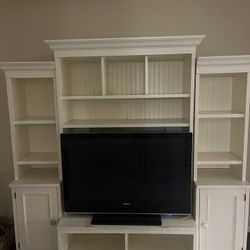 FREE White Entertainment Center 