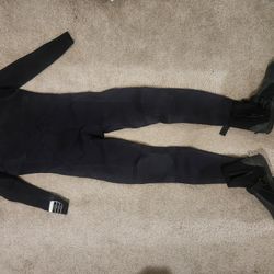 Volte vital 3/2 front zip full wet suit XXL, AND size 11 wet suit boots