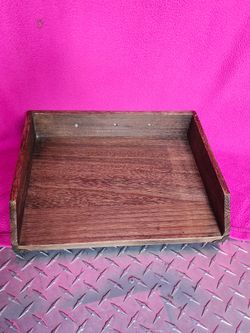 Wooden shelf ( see all pics for Measurements please 🙏🏾)