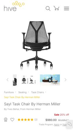Sayl Task Arm Chair- Herman Miller