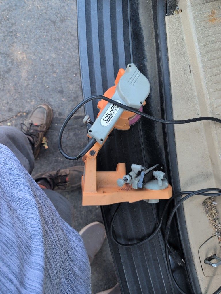 Chicago Electric Chainsaw Sharpener