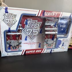 Topps Series 1 Super Box Baseball