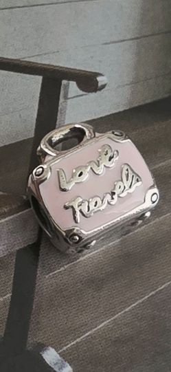 Pandora Love Travel Suitcase Charm