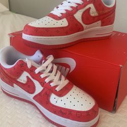 Red Nike Shoe 