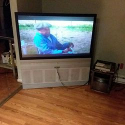 55 inch big screen Tv with a separate Dvd player included