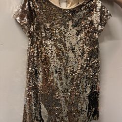 New. Zara Sequined Dress. Girls Size 11/12y- New. NO Tag