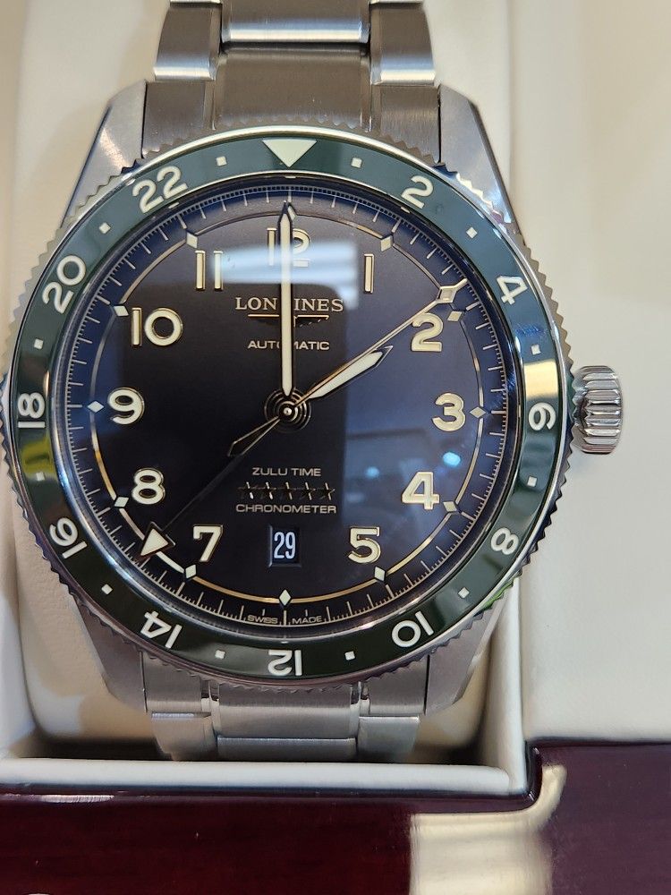 LONGINES ZULU TIME BOX/PAPERS