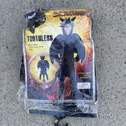 How To Train Your Dragon Toothless Halloween Costume Size 4-6