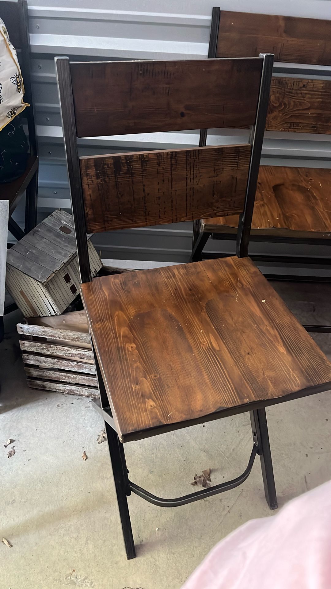 Bristo/ Bar Height Table 2 Chairs 1 Bench Seat