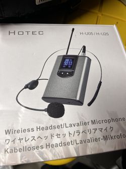 Lapel microphones