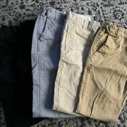 5 Children’s Place Flat-front Trouser Pants 
