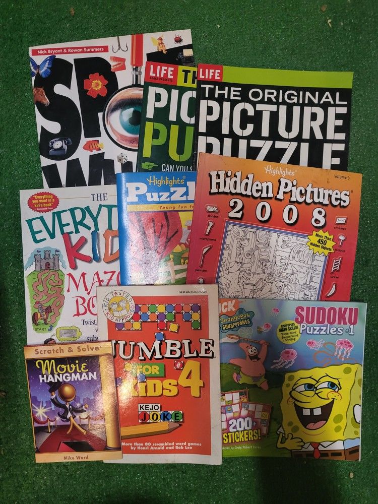 Activity Books For Kids