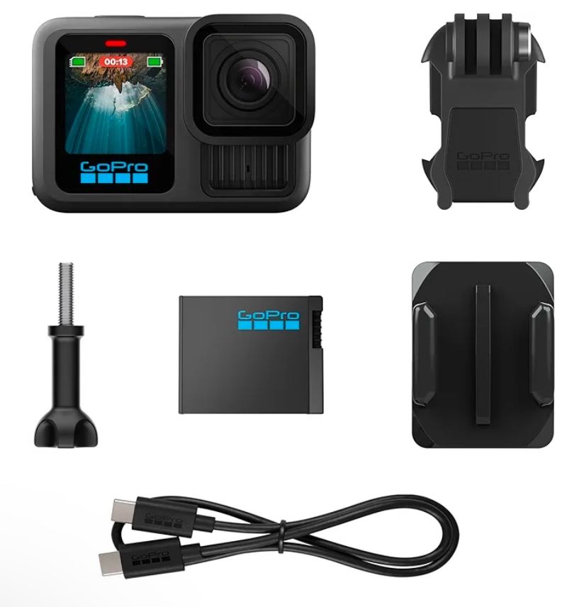 Ice Box Waterproof Action Camera with 4K60 Video, 27MP Photo