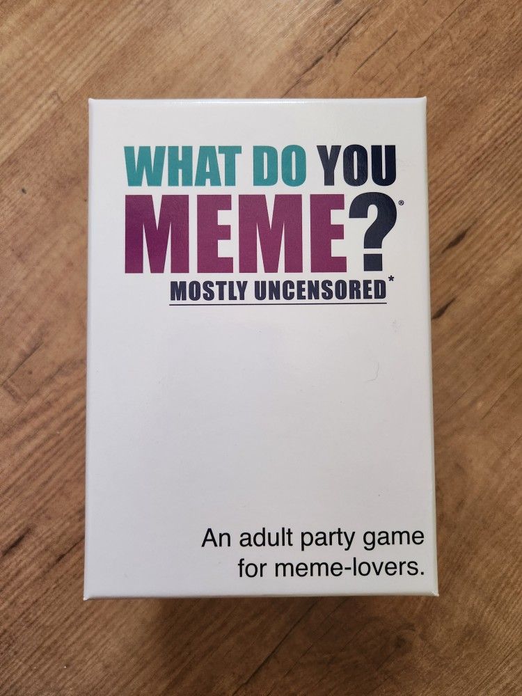 "What Do You Meme?" Card Game