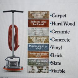 COMMERCIAL ORBITER  ALL-FLOOR MACHINE