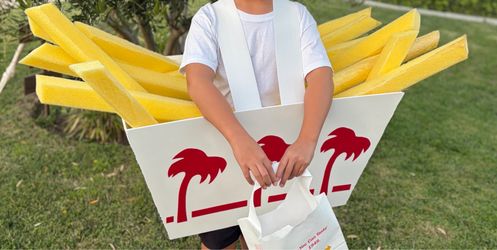 In and out French fry costume