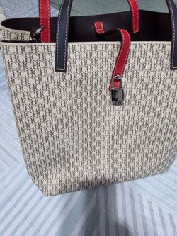 Carolina Herrera Monogram Tote Bag