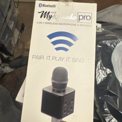 Bluetooth Microphone And Bluetooth Speaker 
