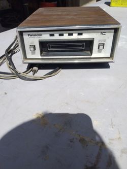 Vintage Panasonic 8-track player