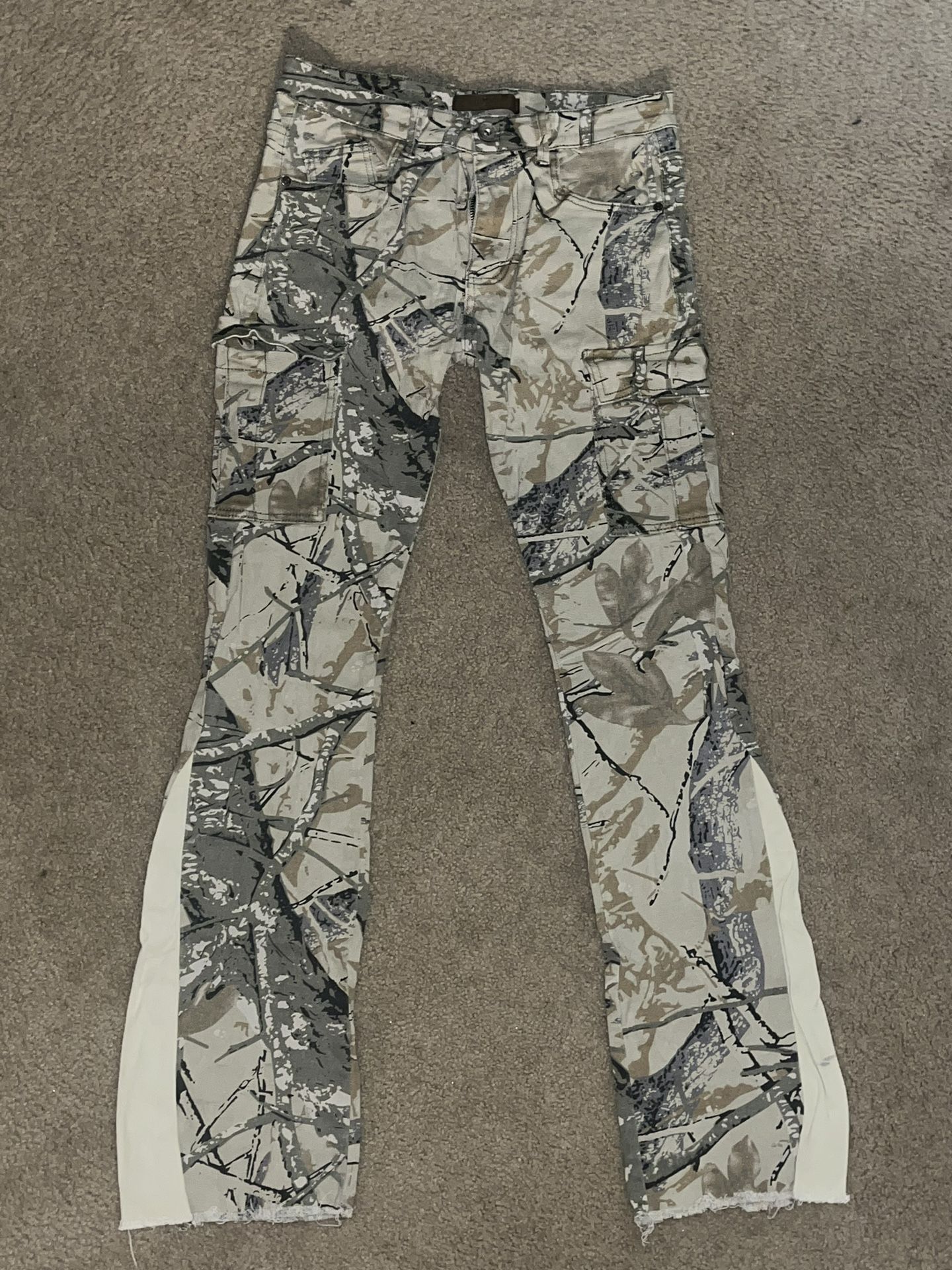 Flared Camo Pants