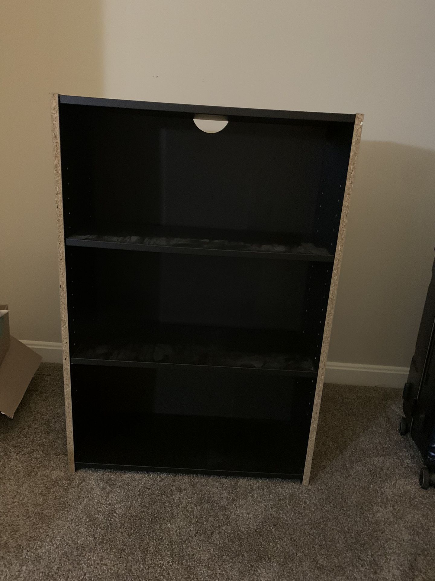 Dark Brown Bookshelf