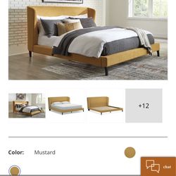 King Upholstered Bed