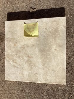3 Pieces Porcelain Tiles. (NEW) 12”X12”.