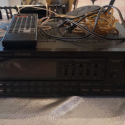 Vintage 1989 Pioneer VSX-3300 A/V Stereo Receiver 5-Band Graphic Equalizer. AC120V 80Hz 615VA 475Watts