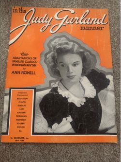 Judy garland manner