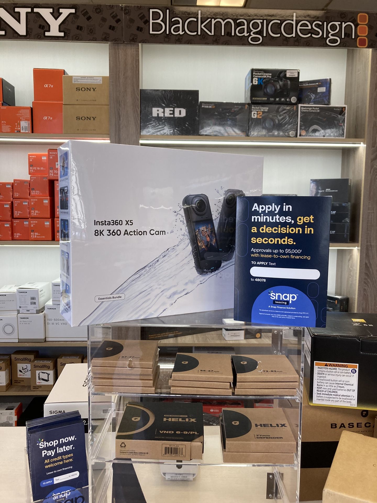 Insta360 X5 Action Camera Essential Bundle (Located In Downey, CA)