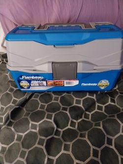Flambeau Est 1947 Classic Tray Tackle Box Infused With Zerust Stop Rust 15 Dollars 