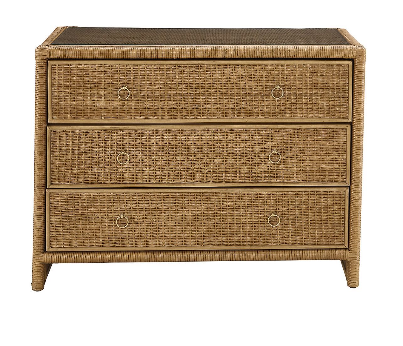 Rattan 3- Drawer Chest